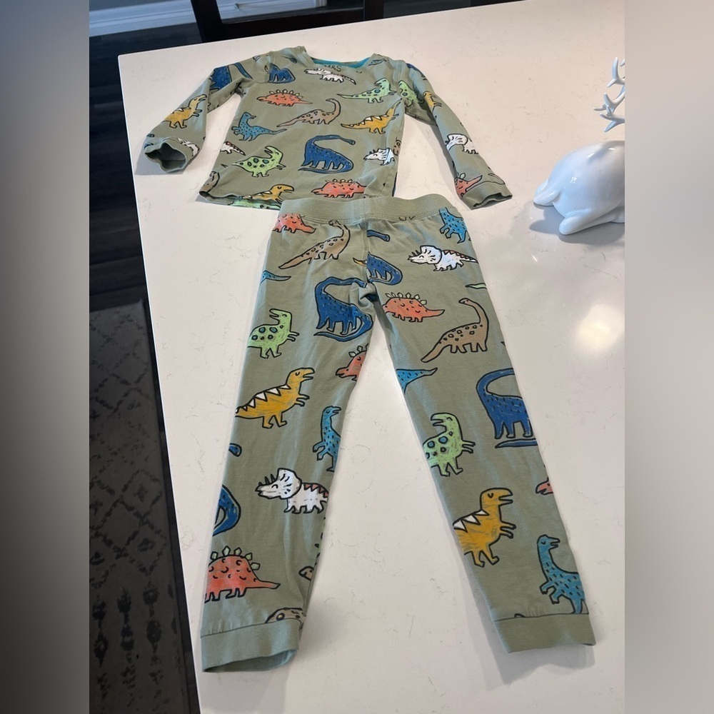 Cotton Rich Dinosaur Pajamas 5-6yrs